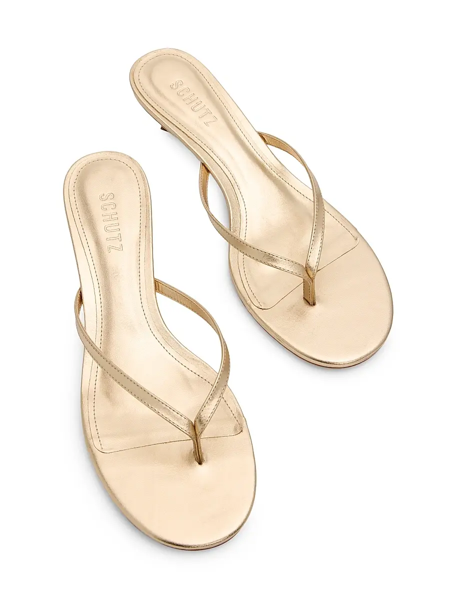 Schutz Women's Carolyn 50MM Leather Sandals | Thumbnail 4 Schutz Women's Carolyn 50MM Leather Sandals | Thumbnail 4