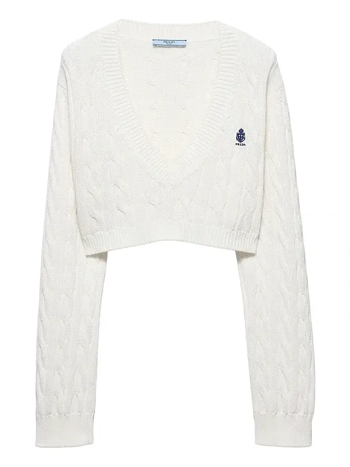 Women's V-Neck Cotton Sweater