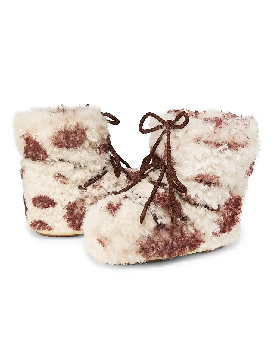 Moon Boot Men's MB Icon Faux-Shearling Boots | Thumbnail 2 Moon Boot Men's MB Icon Faux-Shearling Boots | Thumbnail 2