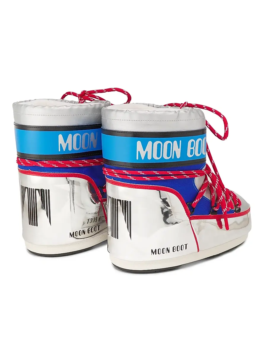 Moon Boot Men's MB Icon Metallic Logo Boots | Thumbnail 3