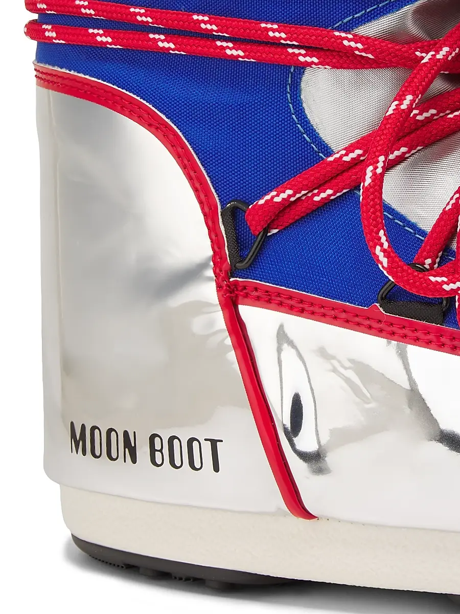 Moon Boot Men's MB Icon Metallic Logo Boots | Thumbnail 5