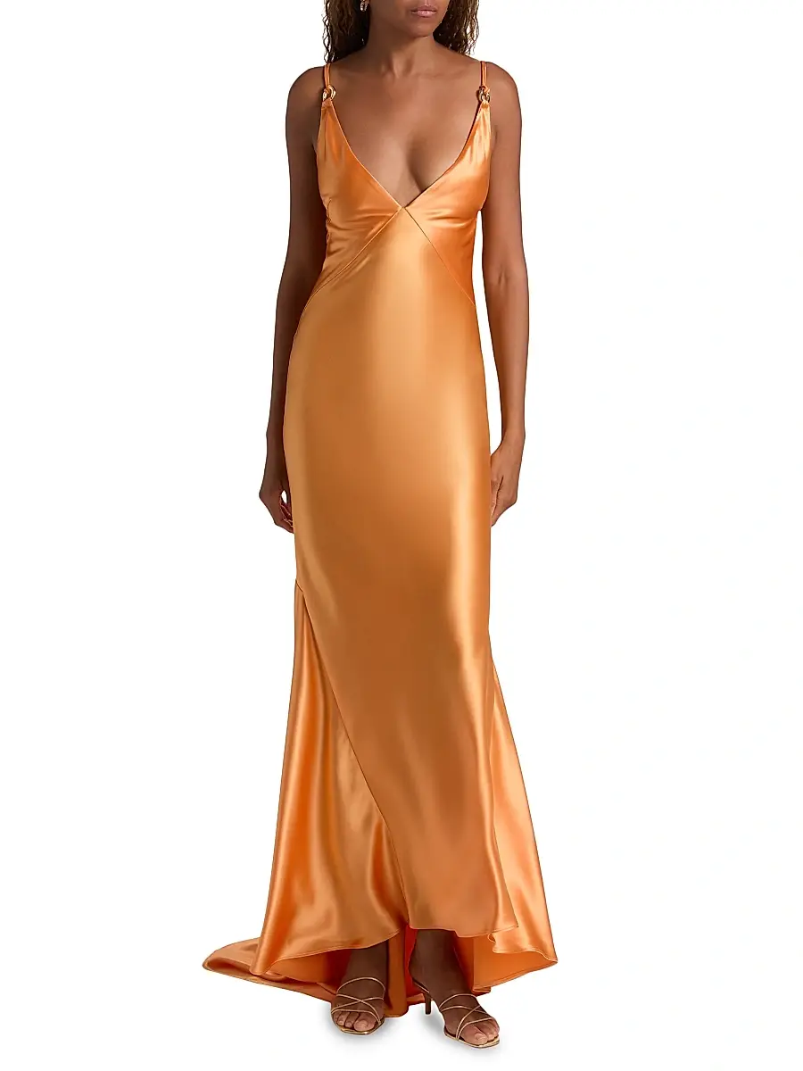 ACLER Women's Utterby Satin Maxi Dress | Thumbnail 3 ACLER Women's Utterby Satin Maxi Dress | Thumbnail 3