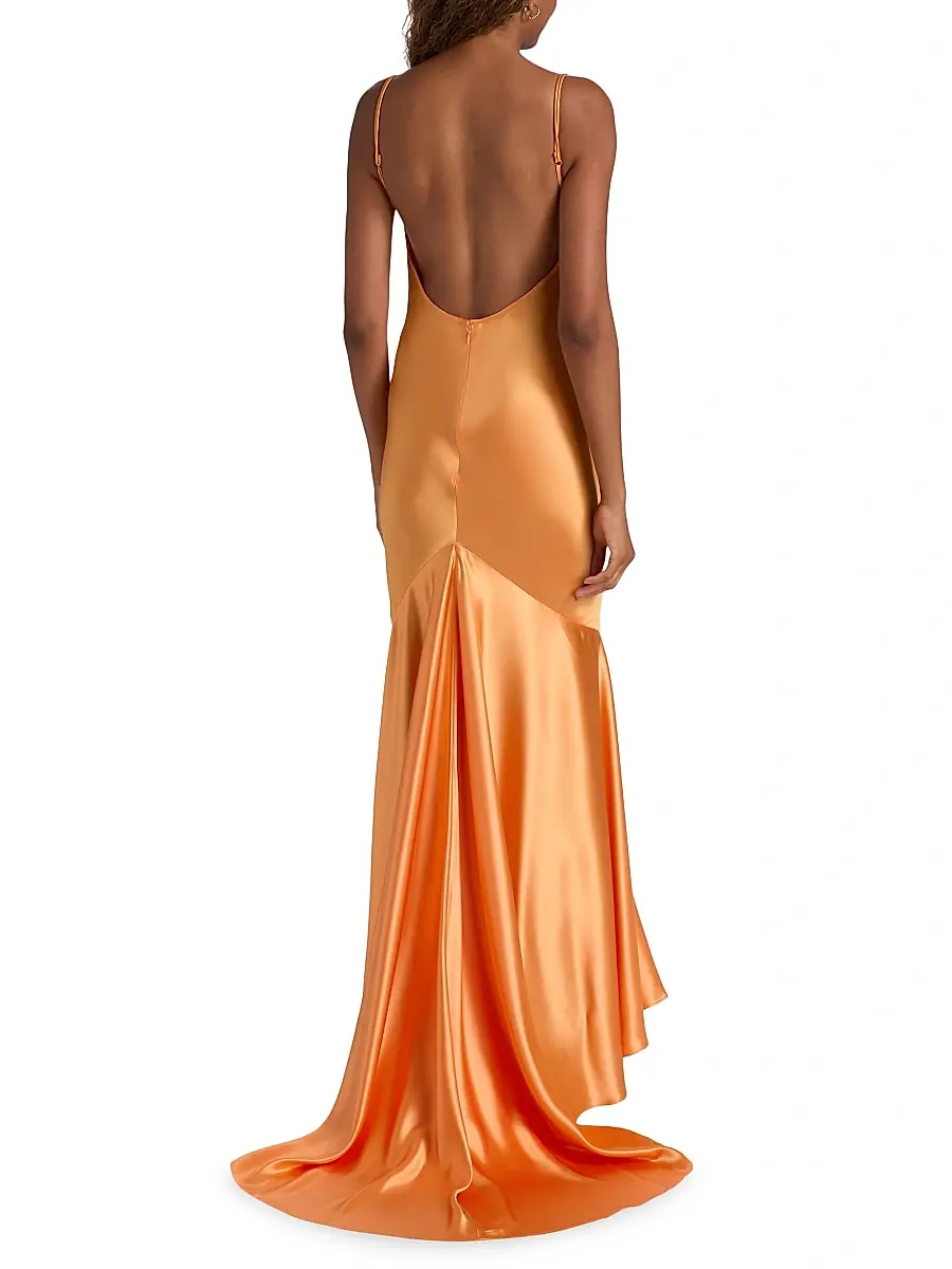 ACLER Women's Utterby Satin Maxi Dress | Thumbnail 5 ACLER Women's Utterby Satin Maxi Dress | Thumbnail 5