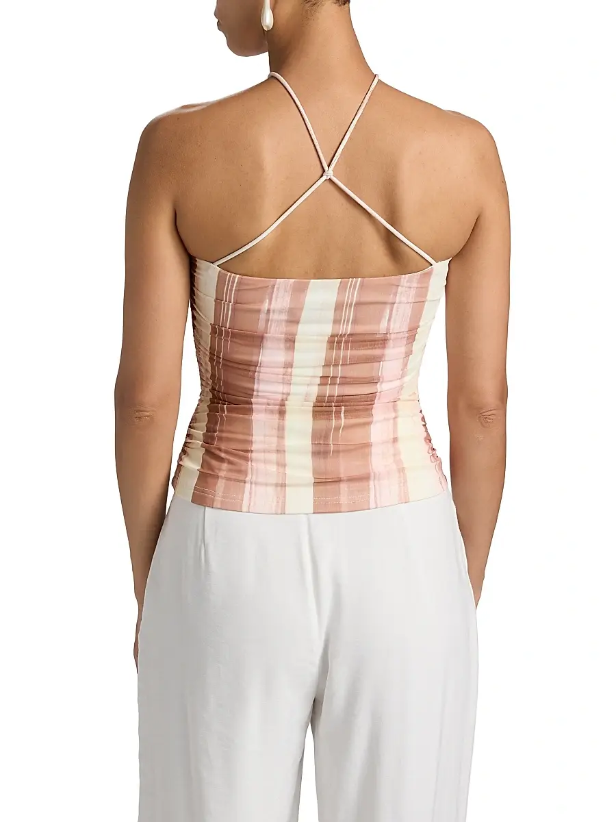 Significant Other Women's Nami Striped Halterneck Top | Thumbnail 5