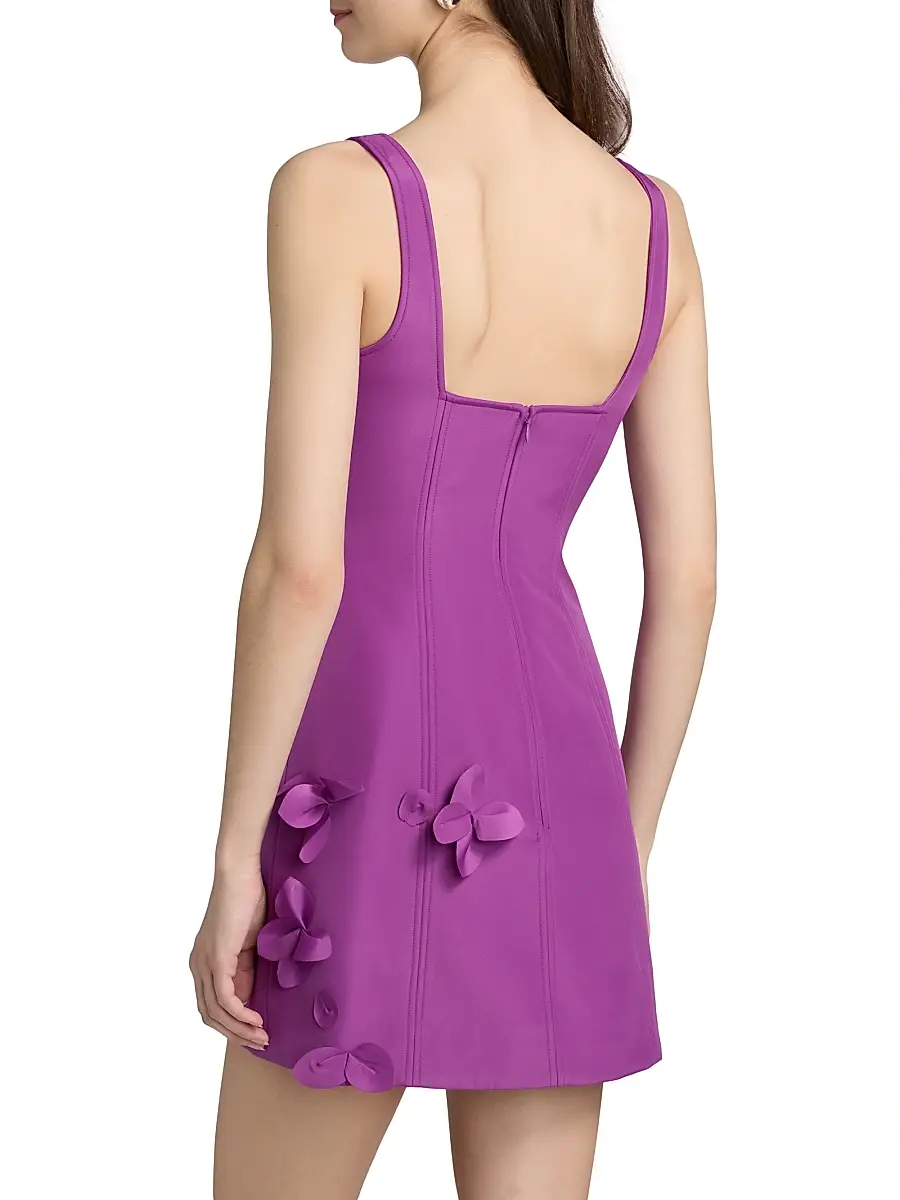 ACLER Women's Eskett 3D Floral Minidress | Thumbnail 5 ACLER Women's Eskett 3D Floral Minidress | Thumbnail 5