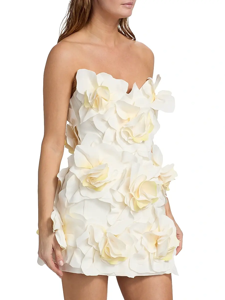 ACLER Women's Jackhill 3D Floral Minidress | Thumbnail 4 ACLER Women's Jackhill 3D Floral Minidress | Thumbnail 4