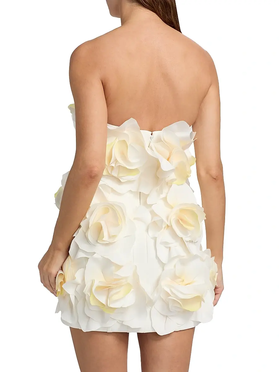 ACLER Women's Jackhill 3D Floral Minidress | Thumbnail 5 ACLER Women's Jackhill 3D Floral Minidress | Thumbnail 5