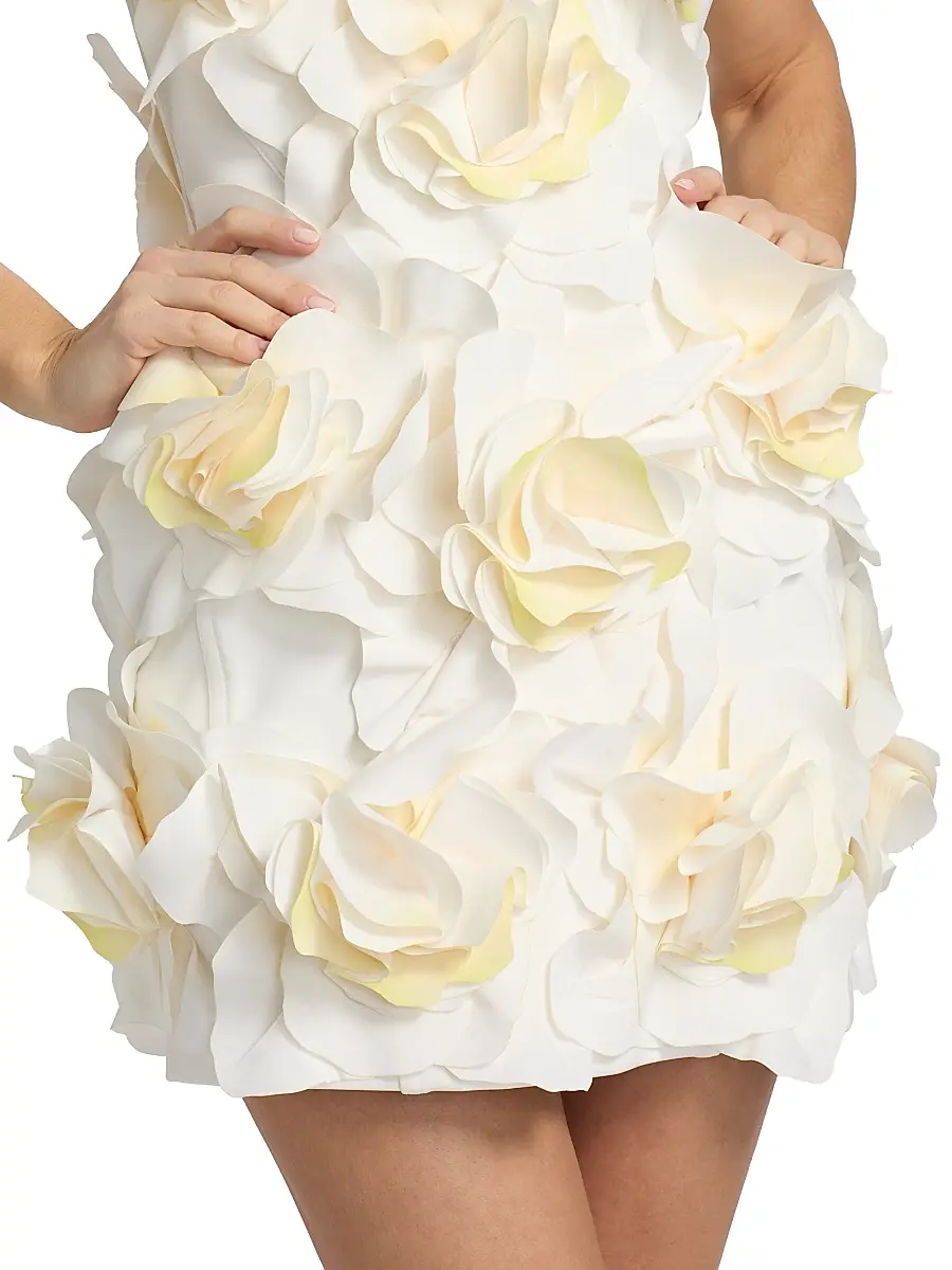 ACLER Women's Jackhill 3D Floral Minidress | Thumbnail 6 ACLER Women's Jackhill 3D Floral Minidress | Thumbnail 6