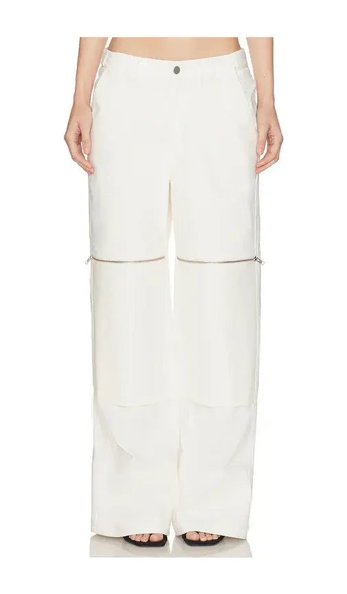 HAELO Flex Waist Zip Cargo Pant