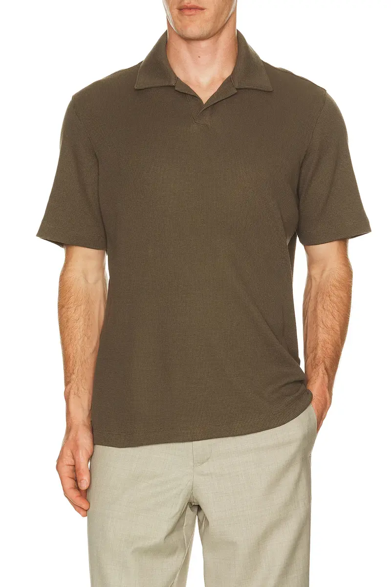 Theory Soft Waffle Short Sleeve Polo | Thumbnail 3
