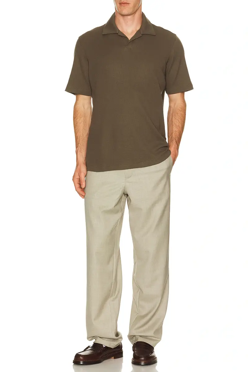 Theory Soft Waffle Short Sleeve Polo | Thumbnail 5