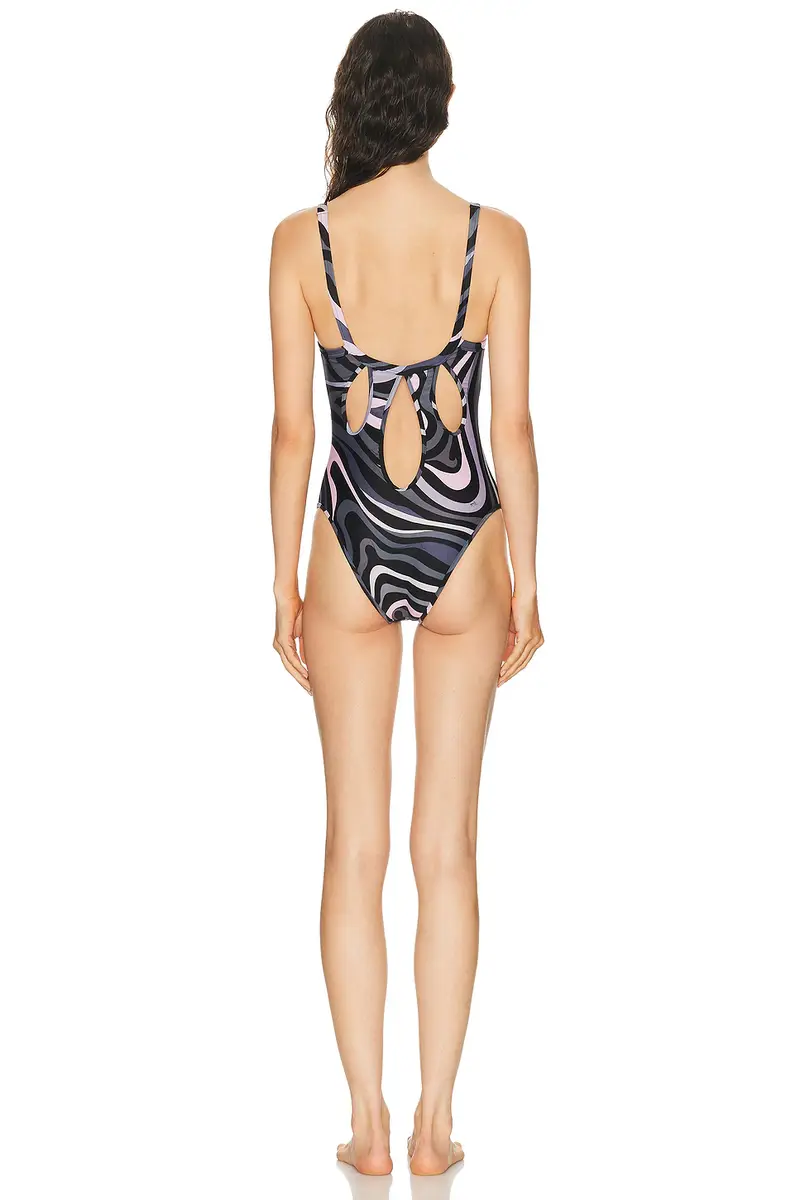 PUCCI Costume One Piece Swimsuit | Thumbnail 4 PUCCI Costume One Piece Swimsuit | Thumbnail 4