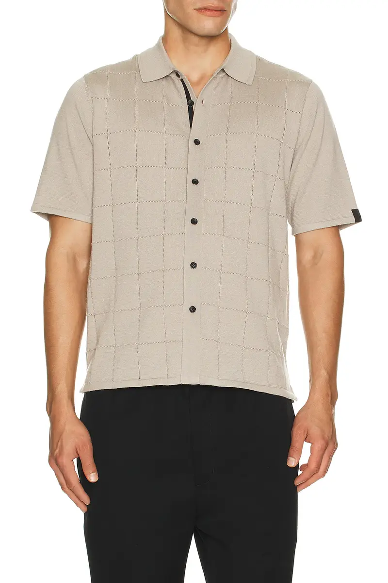 rag & bone Window Pane Dalton Knitted Shirt | Thumbnail 3 rag & bone Window Pane Dalton Knitted Shirt | Thumbnail 3