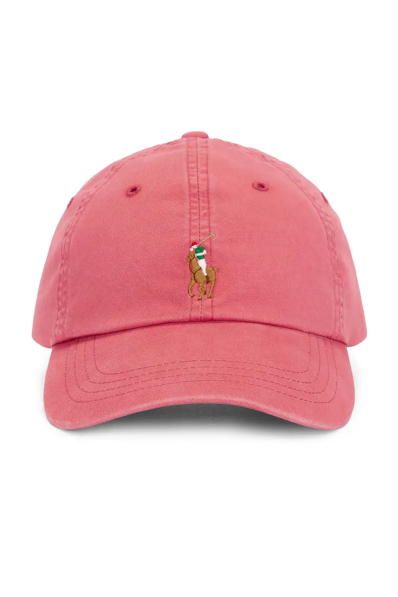 Polo Ralph Lauren Stretch Twill Classic Sport Cap & Leather Strap | Thumbnail 3