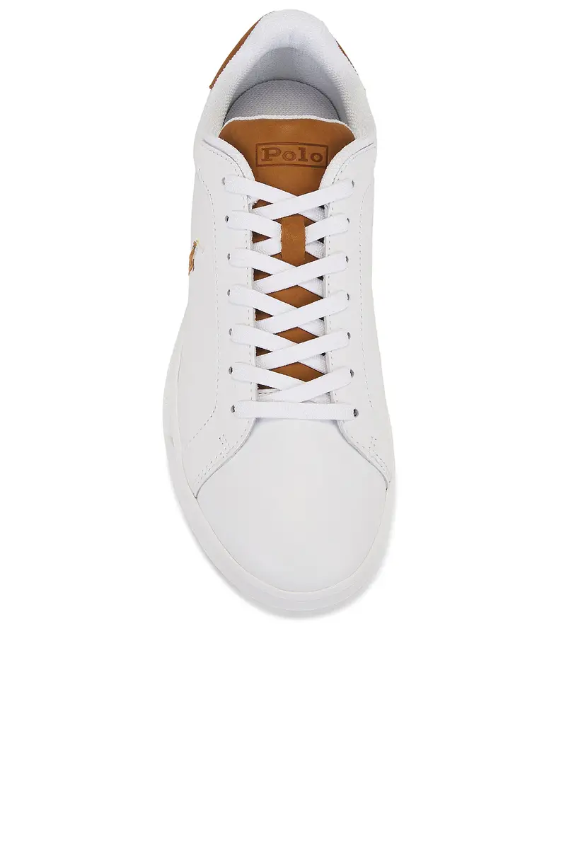 Polo Ralph Lauren Heritage Court II Leather Low Top Sneaker | Thumbnail 6