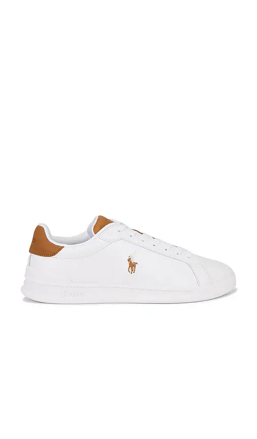 Polo Ralph Lauren Heritage Court II Leather Low Top Sneaker