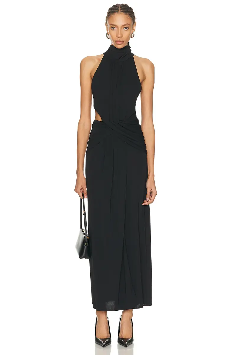 Johanna Ortiz Retro Drape Maxi Dress | Image 1 Johanna Ortiz Retro Drape Maxi Dress | Image 1