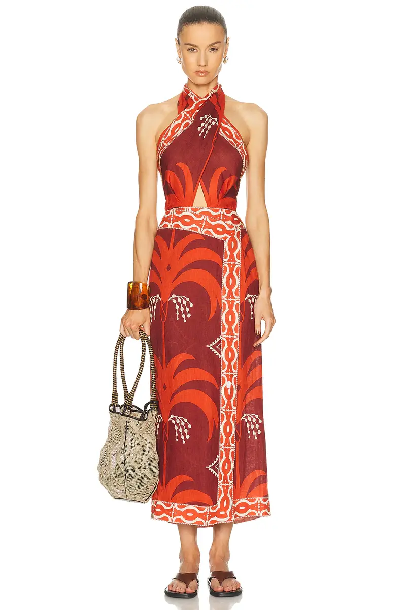 Johanna Ortiz Buen Viento Ankle Dress | Image 1 Johanna Ortiz Buen Viento Ankle Dress | Image 1