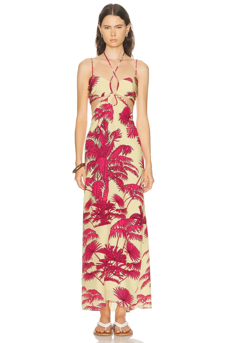 Johanna Ortiz Andalusian Rhythms Ankle Dress | Image 1 Johanna Ortiz Andalusian Rhythms Ankle Dress | Image 1
