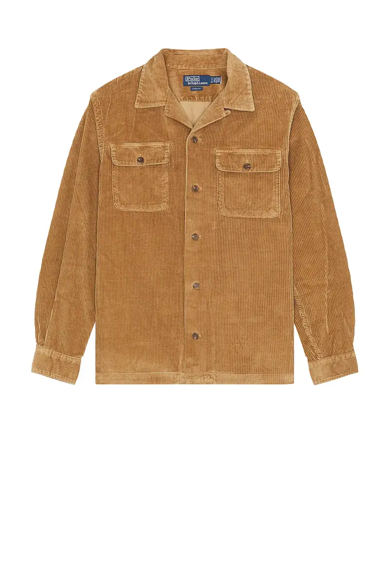 Polo Ralph Lauren Long-Sleeve Wide Wale Corduroy Teton Camp Sport Shirt | Thumbnail 6