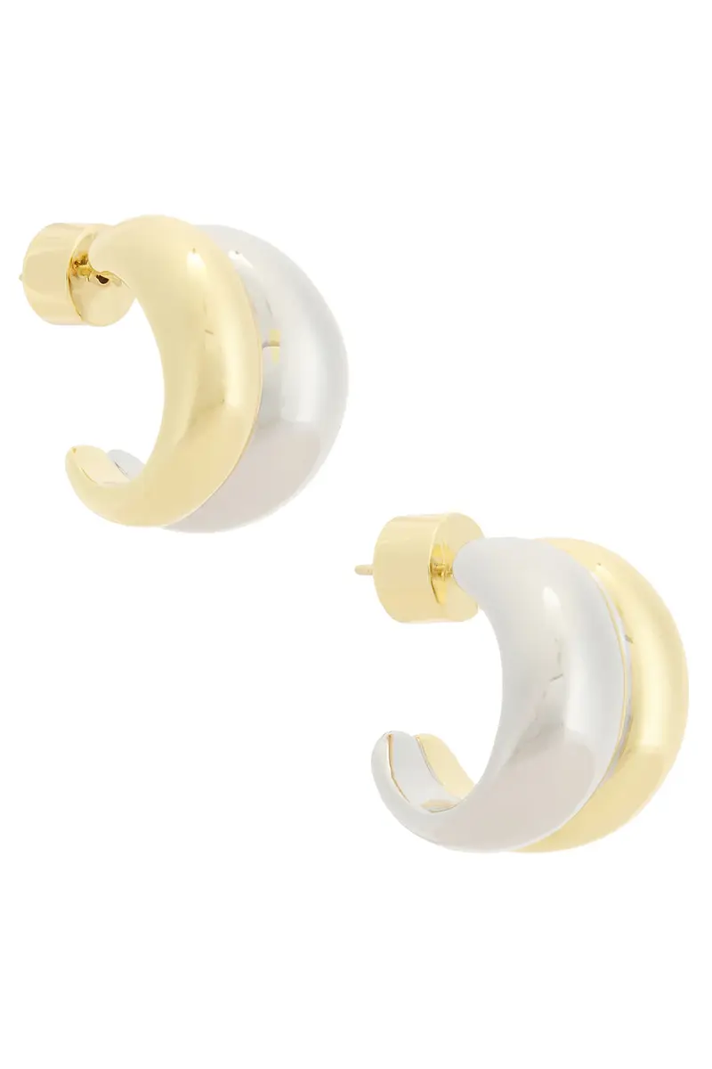 Jennifer Fisher Chavez Micro Huggie Earrings | Image 1 Jennifer Fisher Chavez Micro Huggie Earrings | Image 1