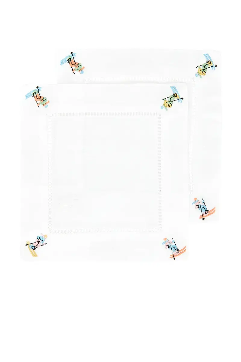 Abbode Skier Napkin | Thumbnail 3 Abbode Skier Napkin | Thumbnail 3