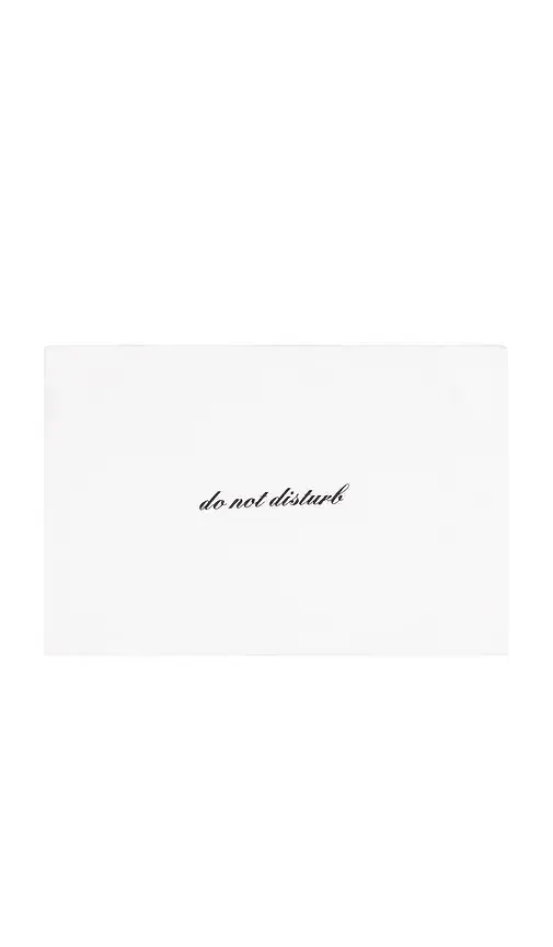 Abbode Do Not Disturb Pillowcase