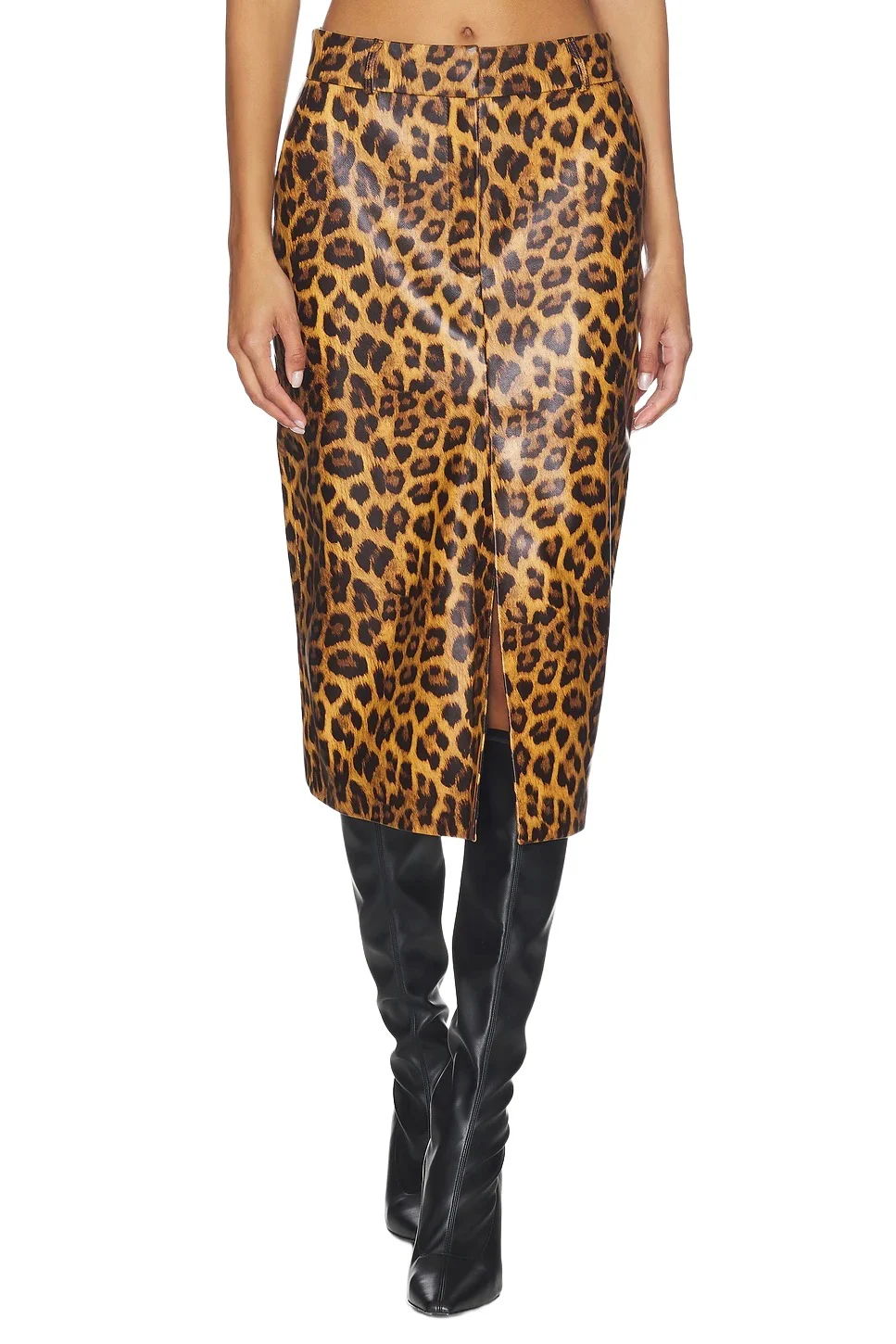Leather Maxi Skirt