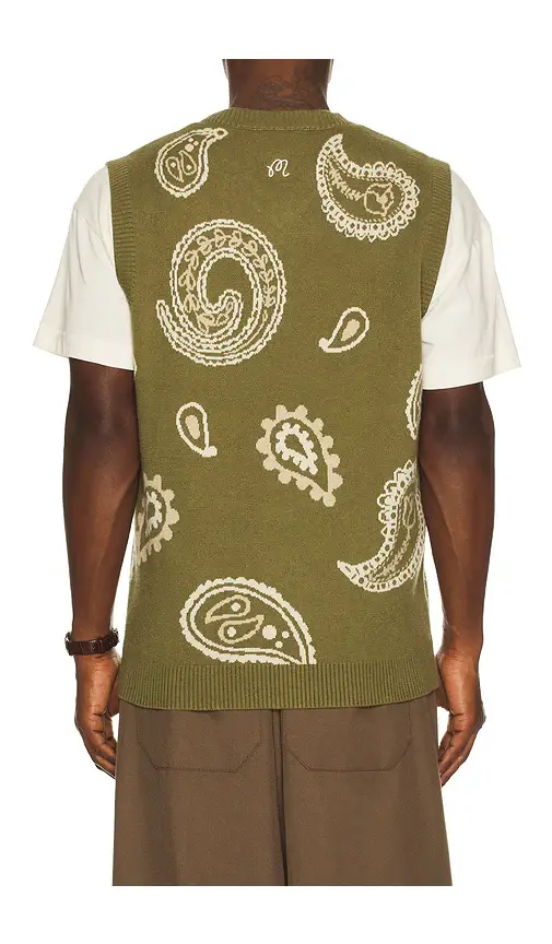 Malbon Paisley Sweater Vest | Thumbnail 2