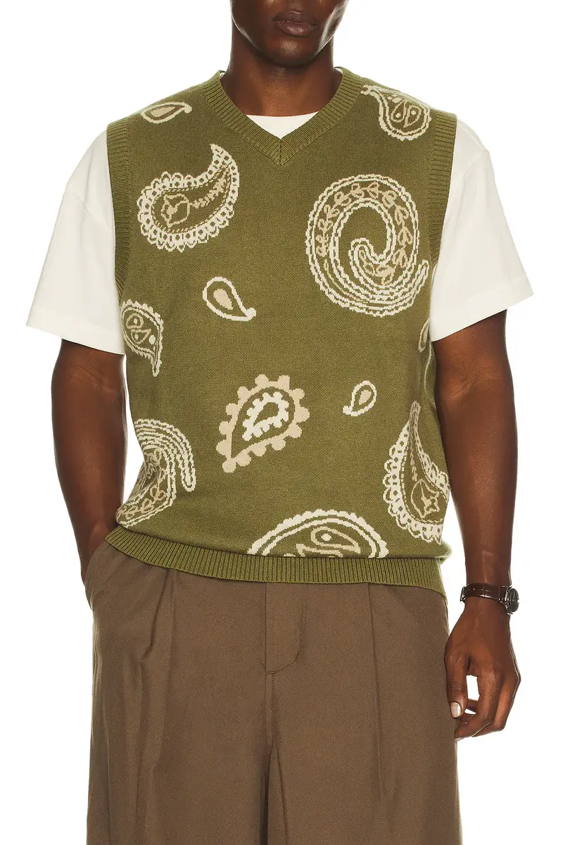 Malbon Paisley Sweater Vest | Thumbnail 3