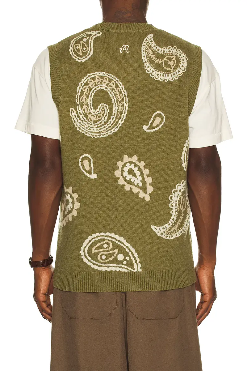 Malbon Paisley Sweater Vest | Thumbnail 4