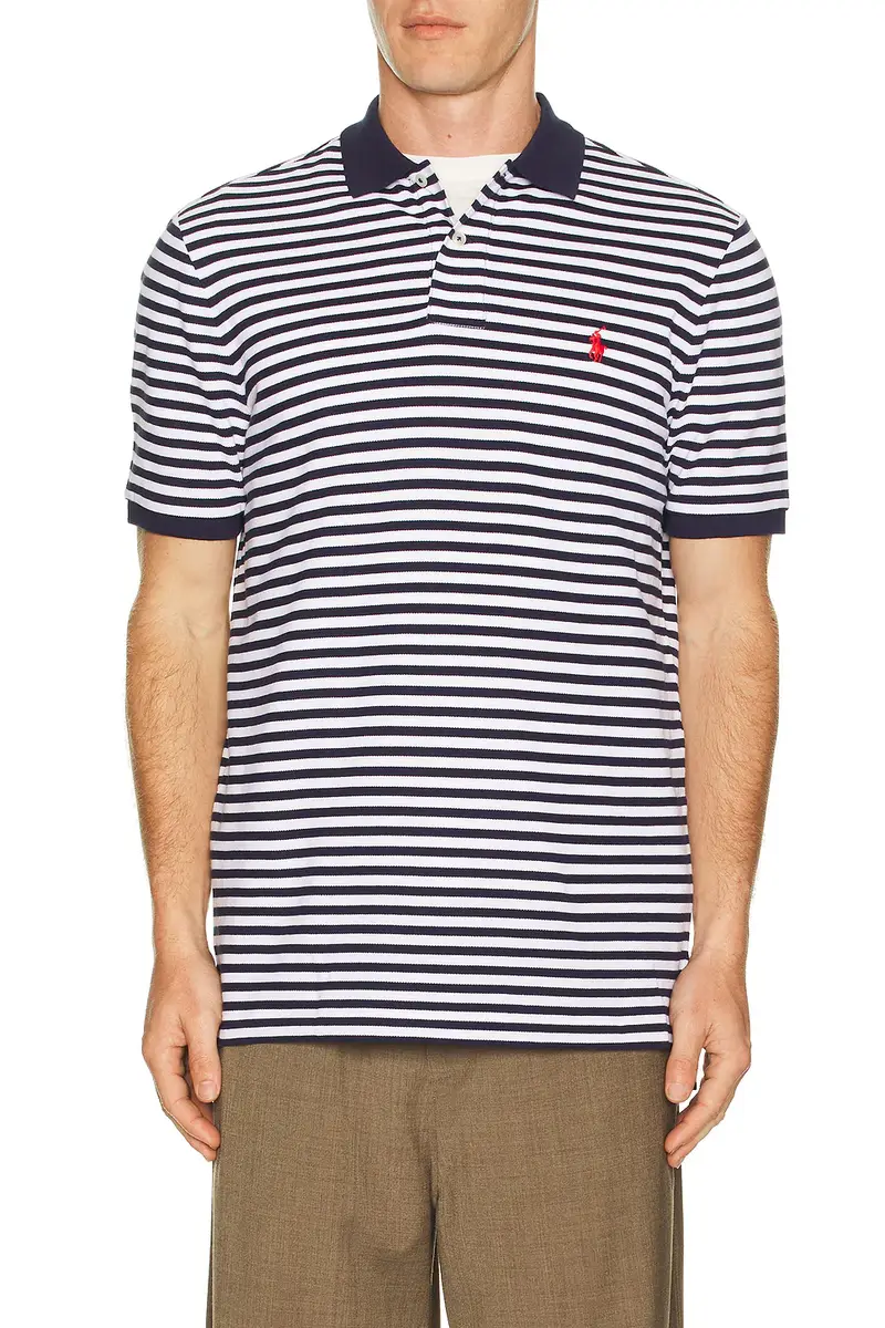Polo Ralph Lauren Short Sleeve Mesh Polo Classic Fit | Thumbnail 3