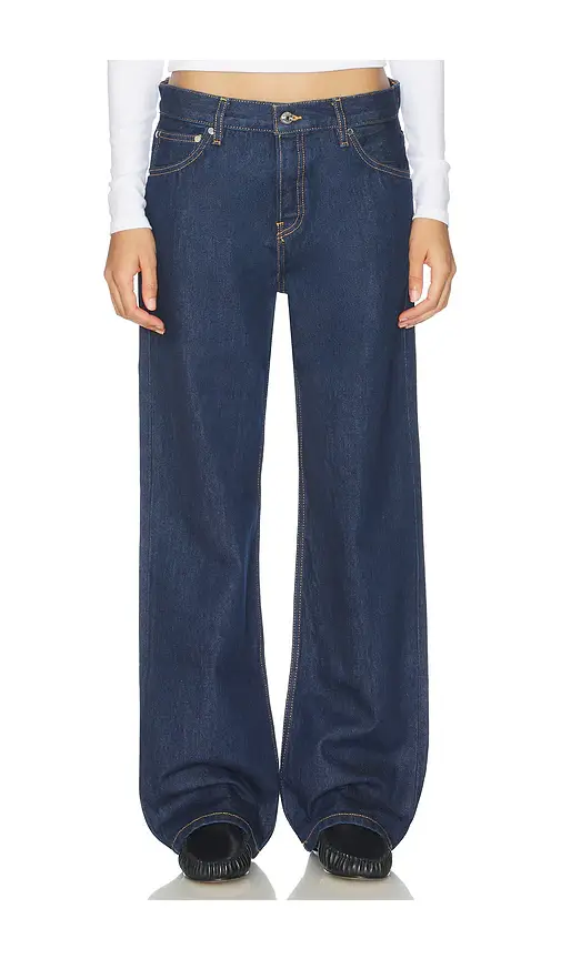 EB Denim Mid Rise Baggy Jeans