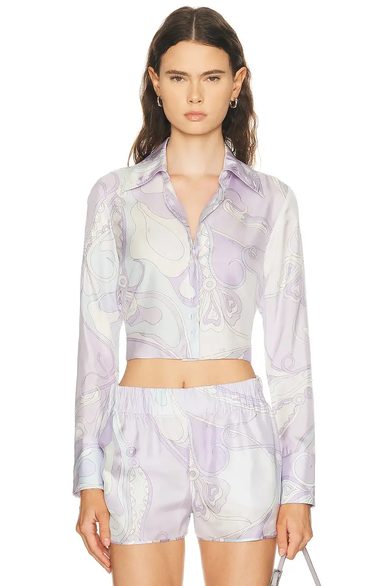 PUCCI Long Sleeve Shirt | Image 1 PUCCI Long Sleeve Shirt | Image 1