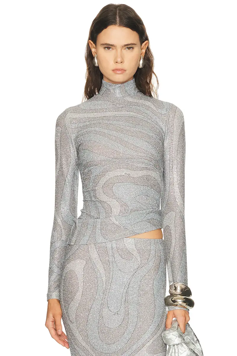 PUCCI Long Sleeve Top | Image 1 PUCCI Long Sleeve Top | Image 1