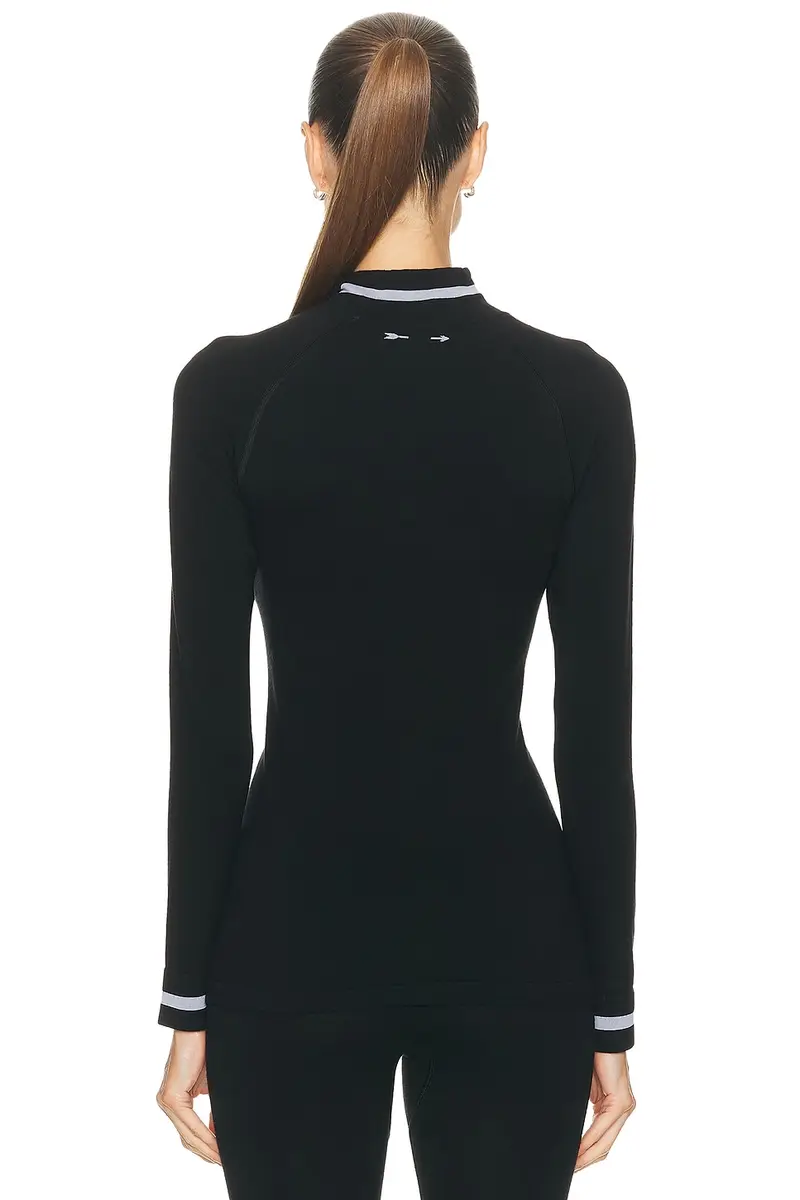 The Upside Seamless Quarter Zip Base Layer Top | Thumbnail 3 The Upside Seamless Quarter Zip Base Layer Top | Thumbnail 3