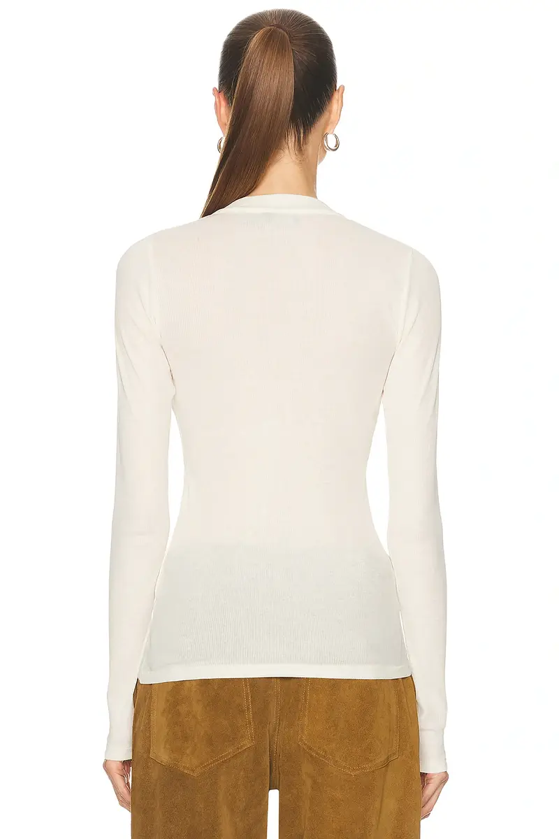 Polo Ralph Lauren Long Sleeve Henley Top | Thumbnail 3 Polo Ralph Lauren Long Sleeve Henley Top | Thumbnail 3