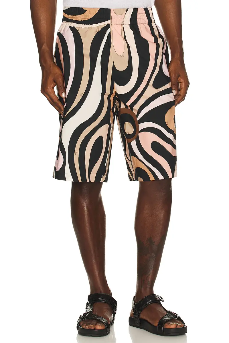 PUCCI Cotton Popline Shorts | Image 1 PUCCI Cotton Popline Shorts | Image 1