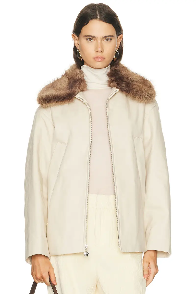 Sandy Liang Carrot Jacket | Image 1 Sandy Liang Carrot Jacket | Image 1
