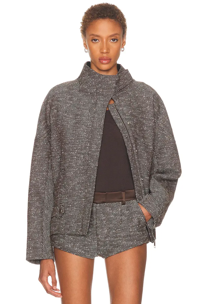 Entire Studios Contrast Aviator Jacket | Thumbnail 2 Entire Studios Contrast Aviator Jacket | Thumbnail 2