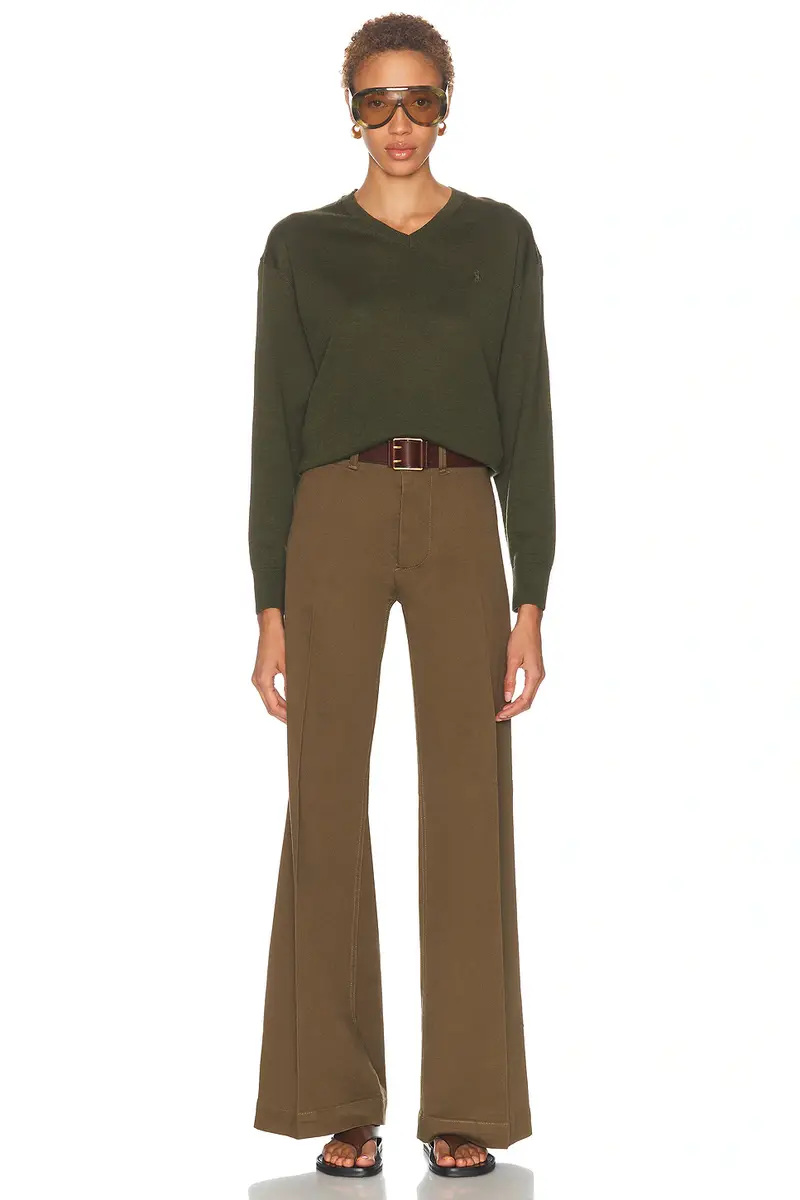 Polo Ralph Lauren Twill Flare Trouser | Thumbnail 5