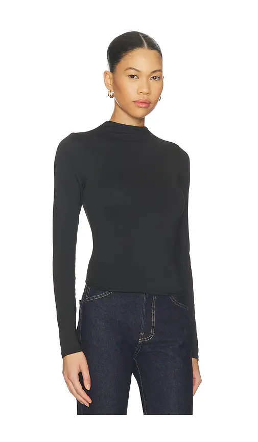 ALL THE WAYS Calliope Mock Neck Top | Thumbnail 2 ALL THE WAYS Calliope Mock Neck Top | Thumbnail 2