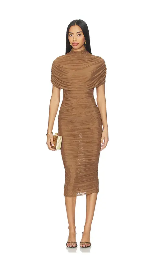 SEROYA Riondra Mesh Dress | Image 1 SEROYA Riondra Mesh Dress | Image 1