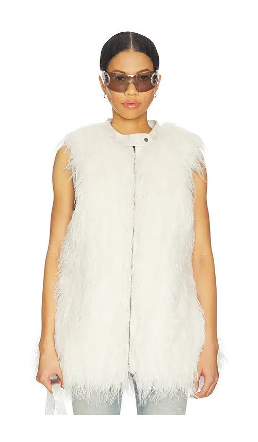 Jaded London Mongolian Biker Gilet | Thumbnail 2