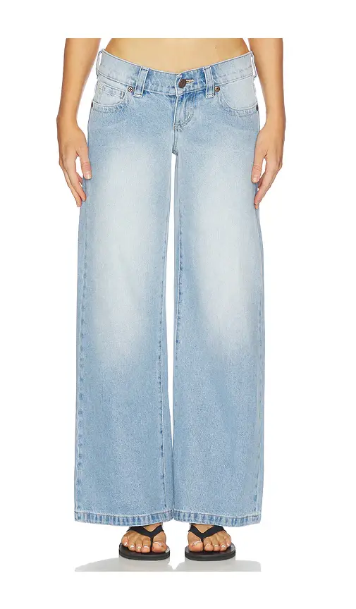 Abrand 00 Wide Leg Jeans | Image 1 Abrand 00 Wide Leg Jeans | Image 1
