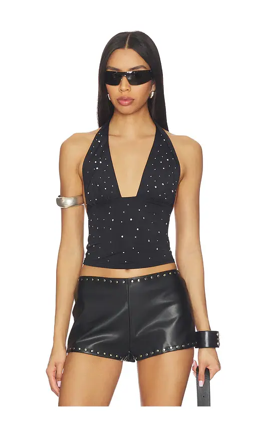 superdown Sheren Studded Top | Image 1 superdown Sheren Studded Top | Image 1