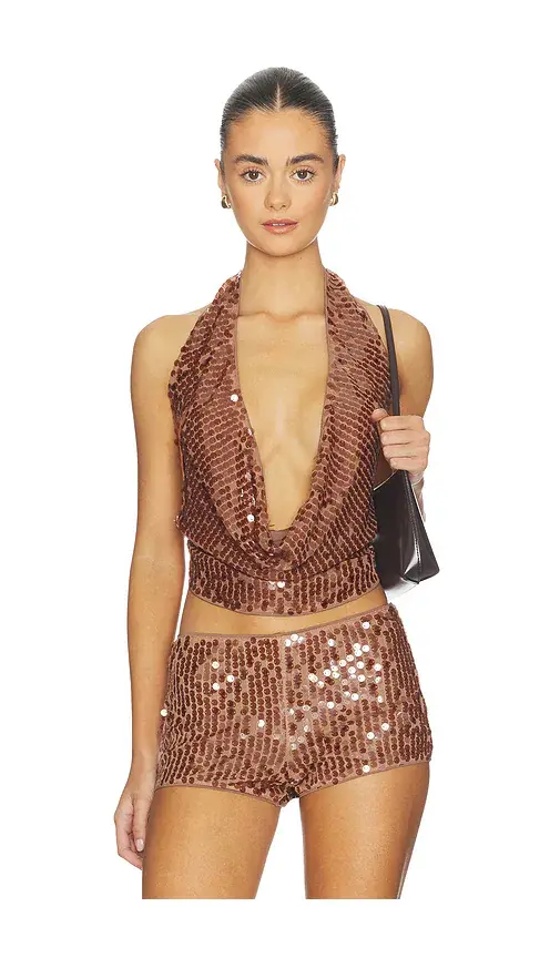 superdown Luca Halter Top | Image 1 superdown Luca Halter Top | Image 1