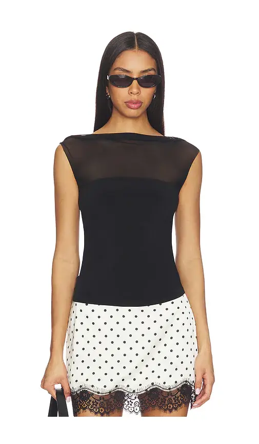 superdown Genesis Cap Sleeve Top
