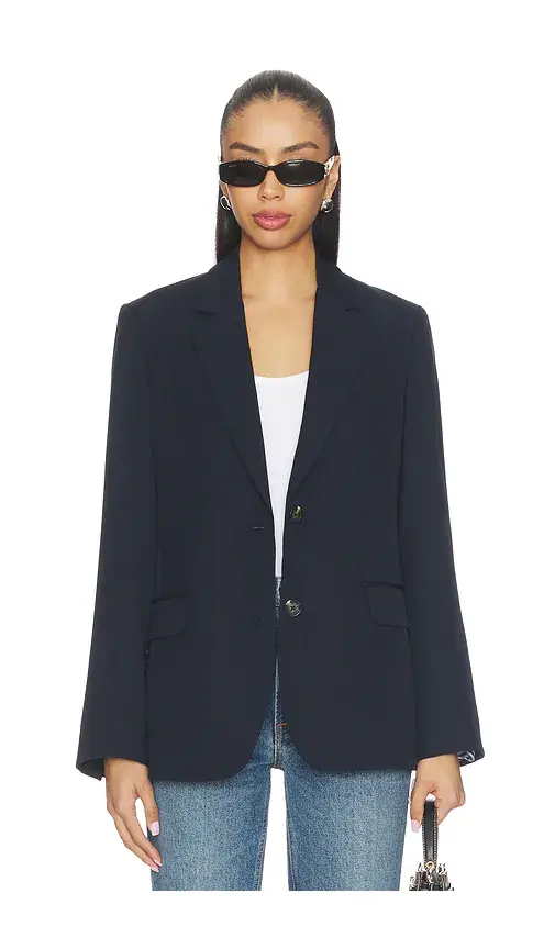 rag & bone Frank Poplin Combo Blazer | Thumbnail 2 rag & bone Frank Poplin Combo Blazer | Thumbnail 2
