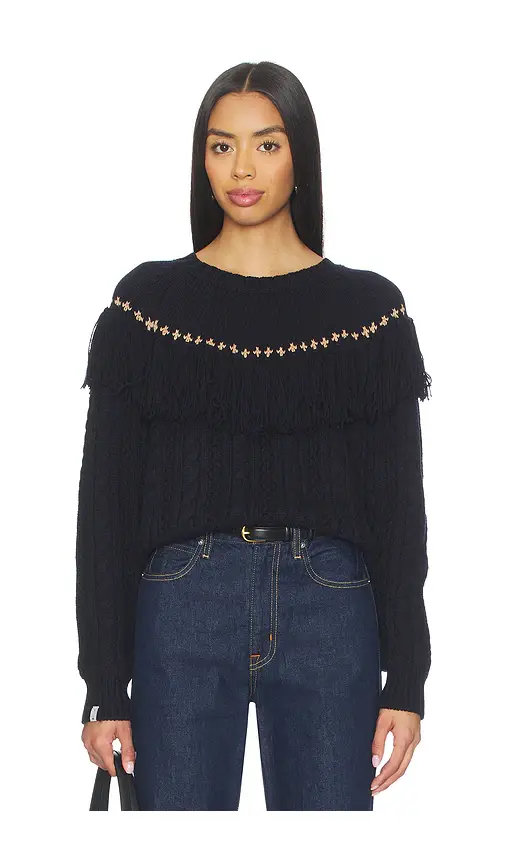 THE UPSIDE Clara Tassle Knit Sweater | Image 1 THE UPSIDE Clara Tassle Knit Sweater | Image 1